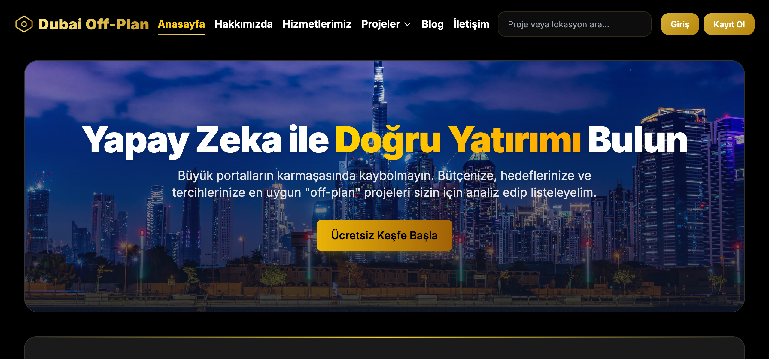Emlak Sitesi Proje Portal